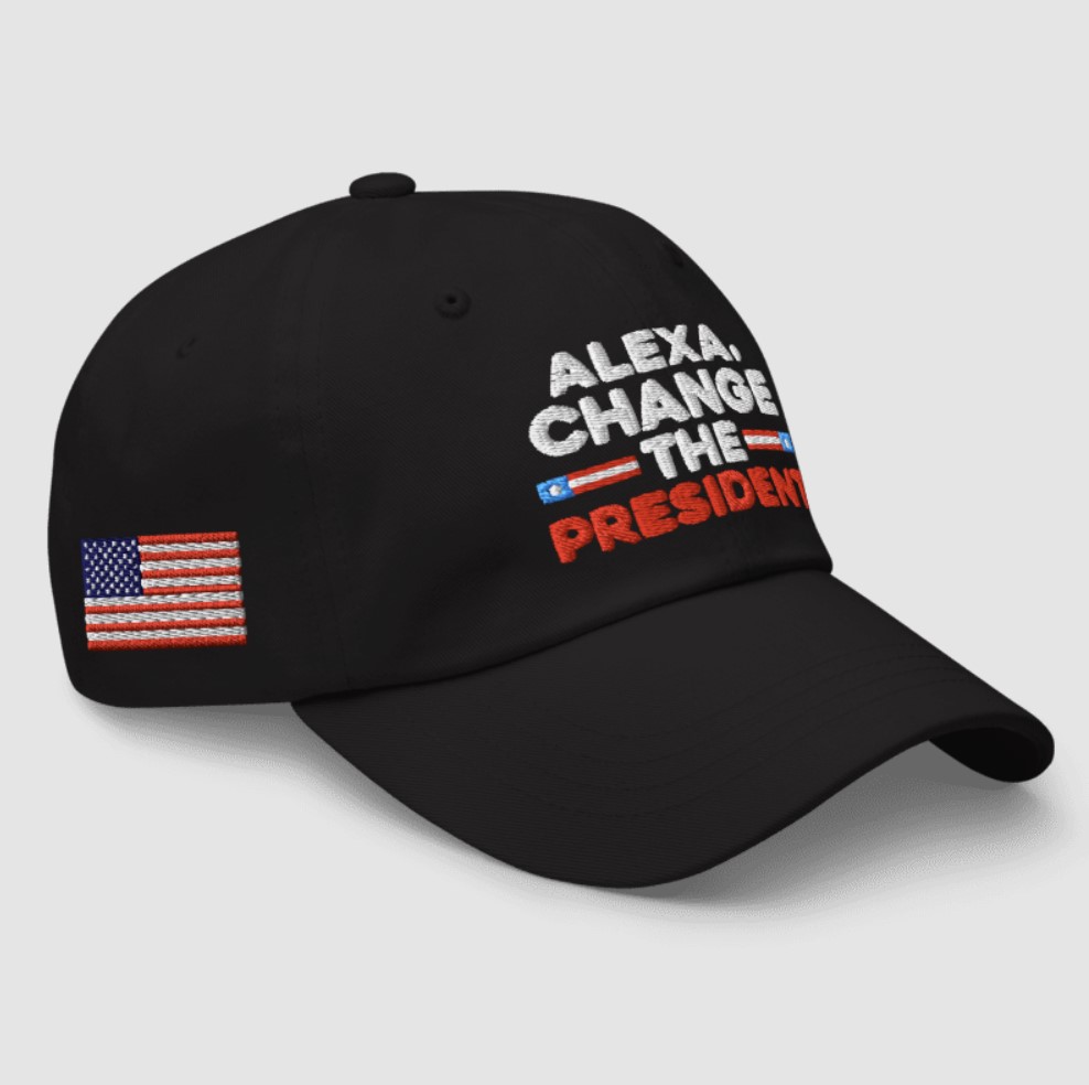 Alexa Change the President Hat