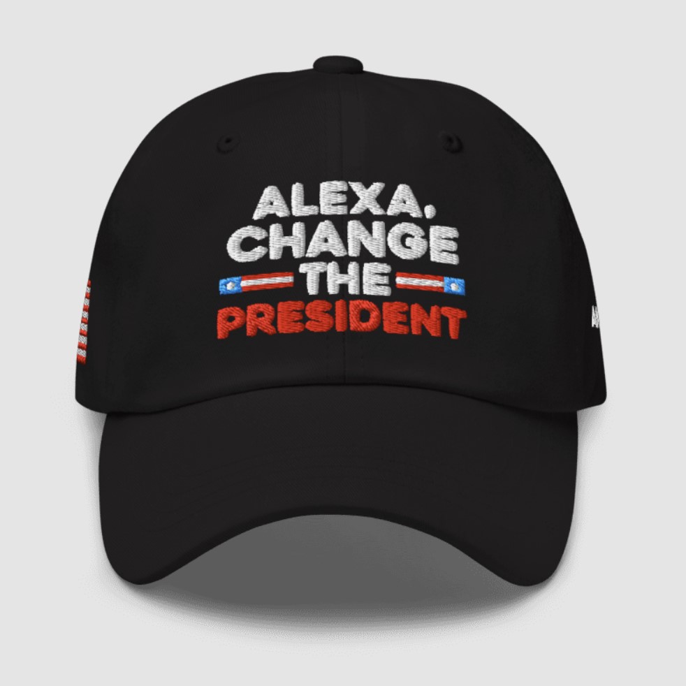 Alexa Change the President Hat