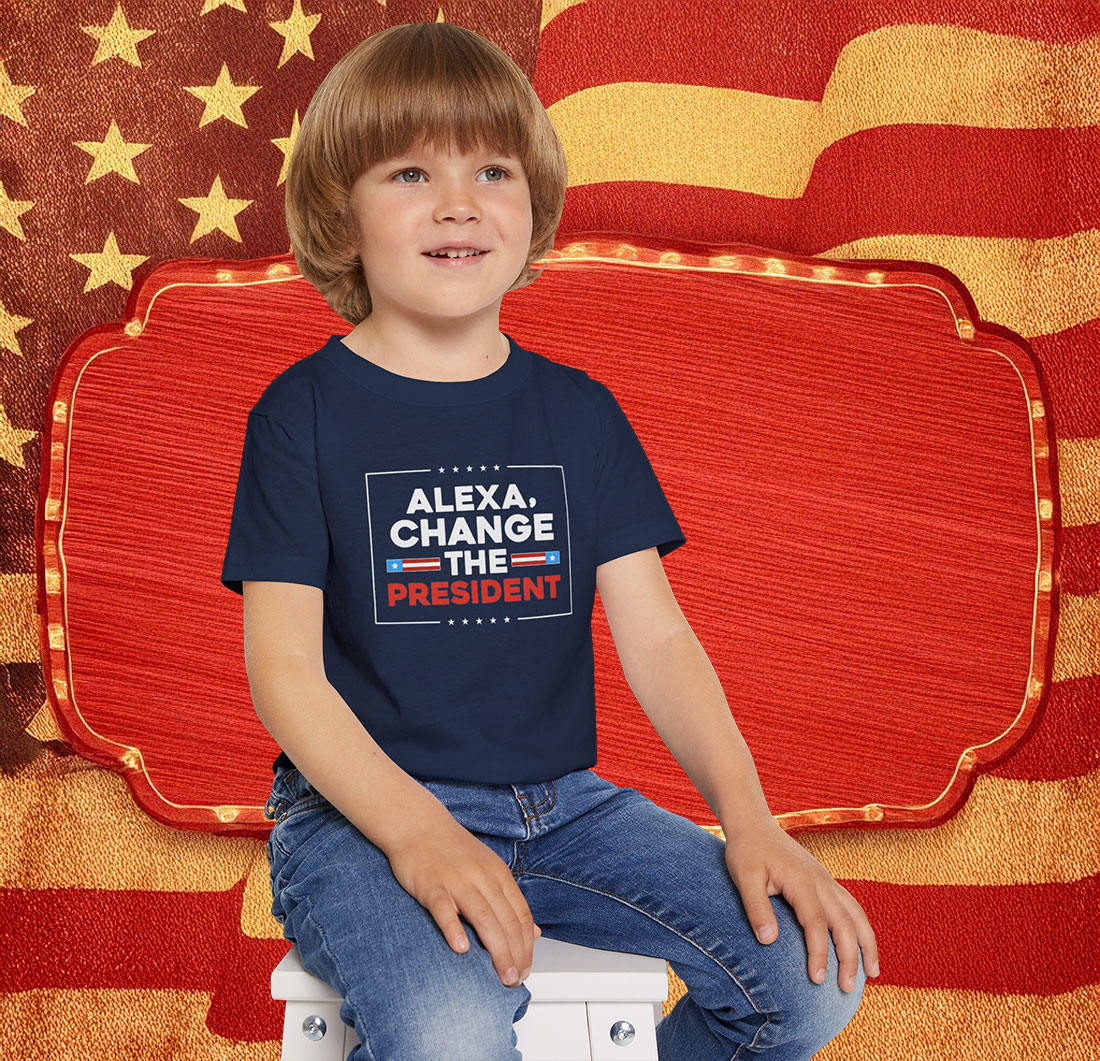 Alexa Change the President T-Shirt Kids