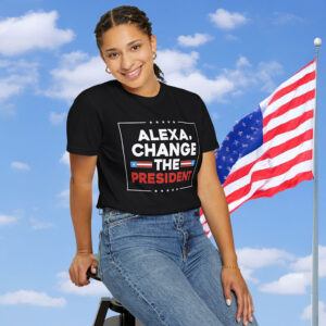 Alexa Change the President T-Shirt Womens