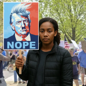 Anti Trump Resistance Nope To Fascism Protest Sign