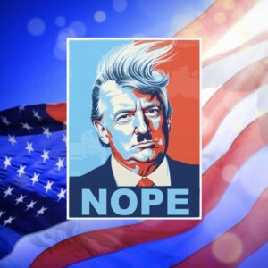 Anti Trump Resistance Nope To Fascism Protest Sign