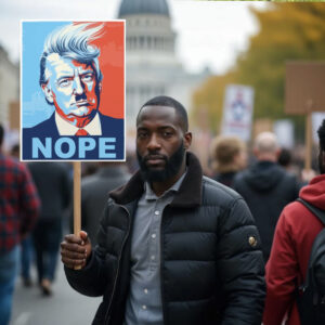 Anti Trump Resistance Nope To Fascism Protest Sign