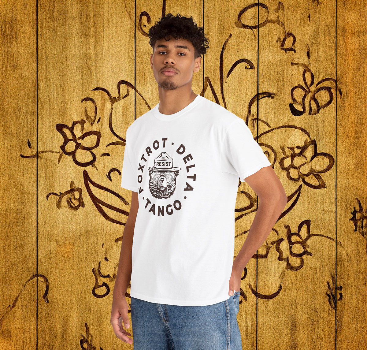 Bear Foxtrot Delta Tango Shirt Anti Trump