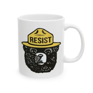 Bear Resist Resistance Anti Trump Mug