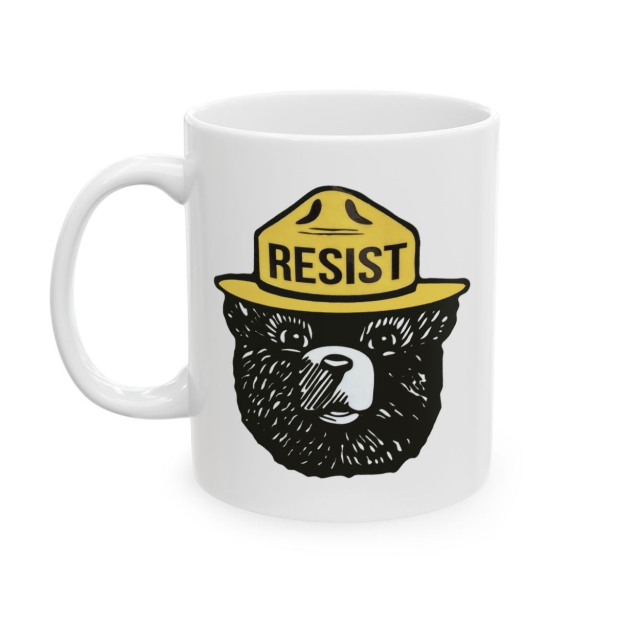 Bear Resist Resistance Anti Trump Mug