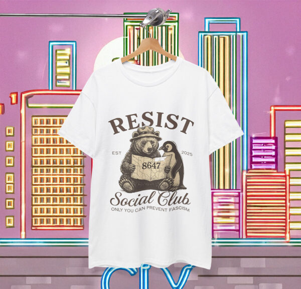 Bears Penguins RESIST Shirt Anti Trump