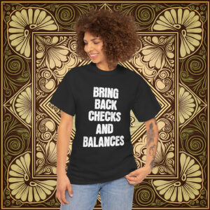 Checks And Balances Anti Trump Shirt