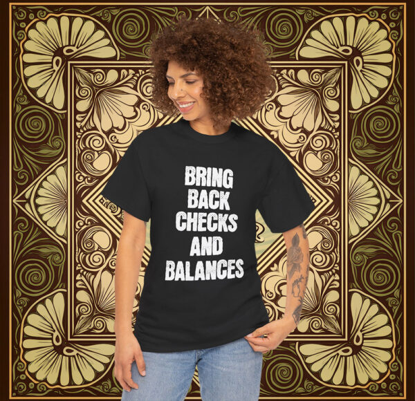 Checks And Balances Anti Trump Shirt