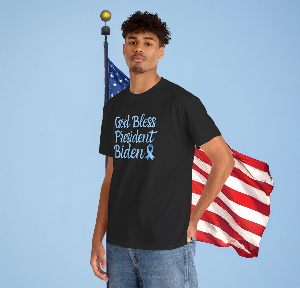 God Bless President Biden Prostate Cancer Shirt