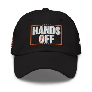Hands Off Anti Trump Hat