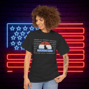 Hands Off Protest Poster Anti Trump Shirt