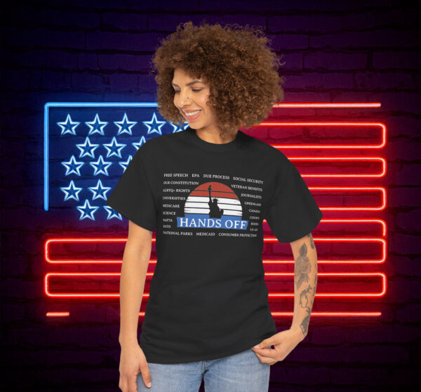 Hands Off Protest Poster Anti Trump Shirt