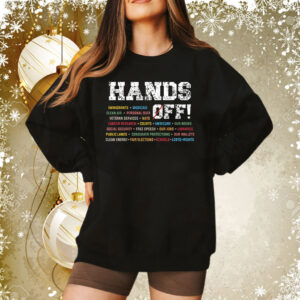 Hands Off Protest Resist Anti Trump Shirt
