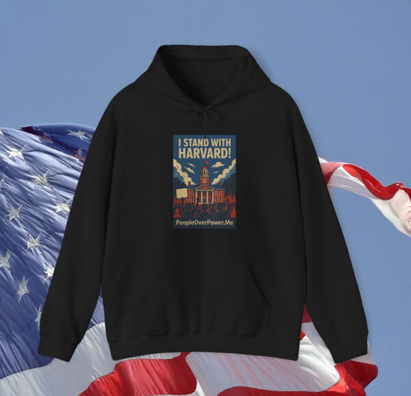I Stand With Harvard Protest Rights Hoodie