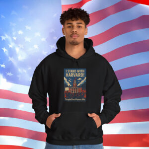 I Stand With Harvard Protest Rights Hoodie