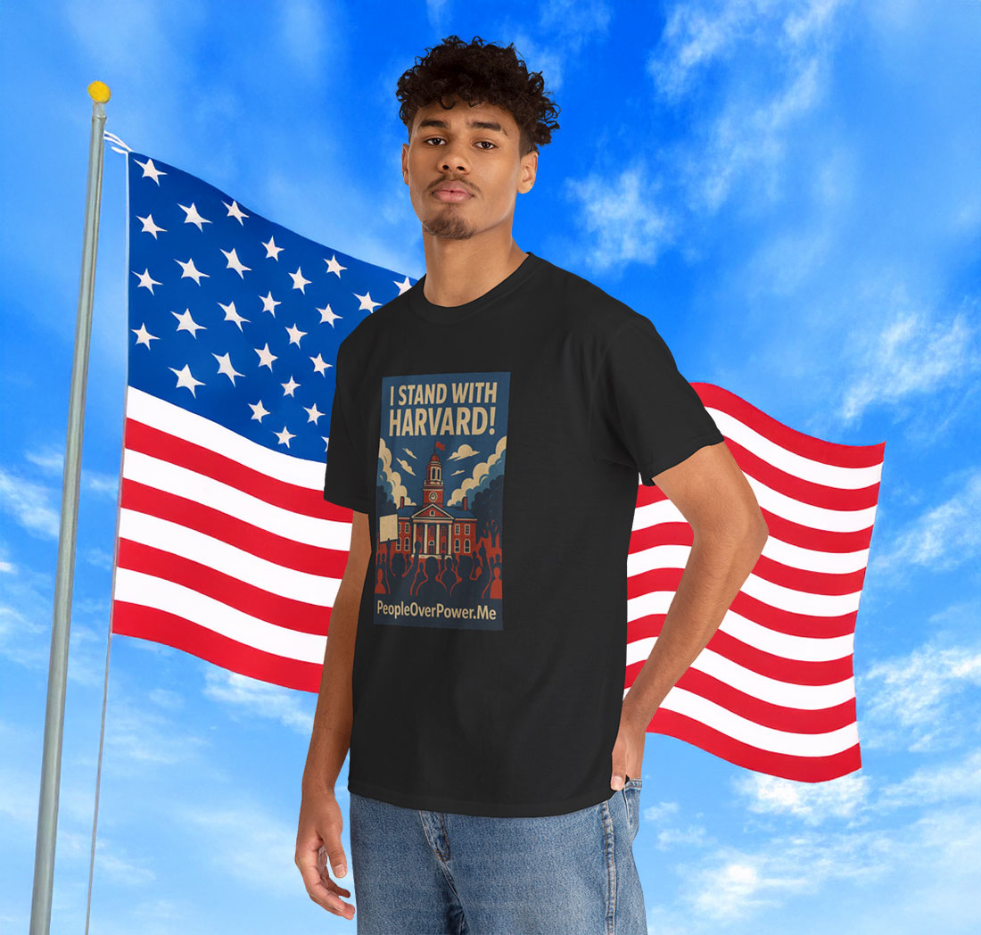 I Stand With Harvard Protest Rights Shirt