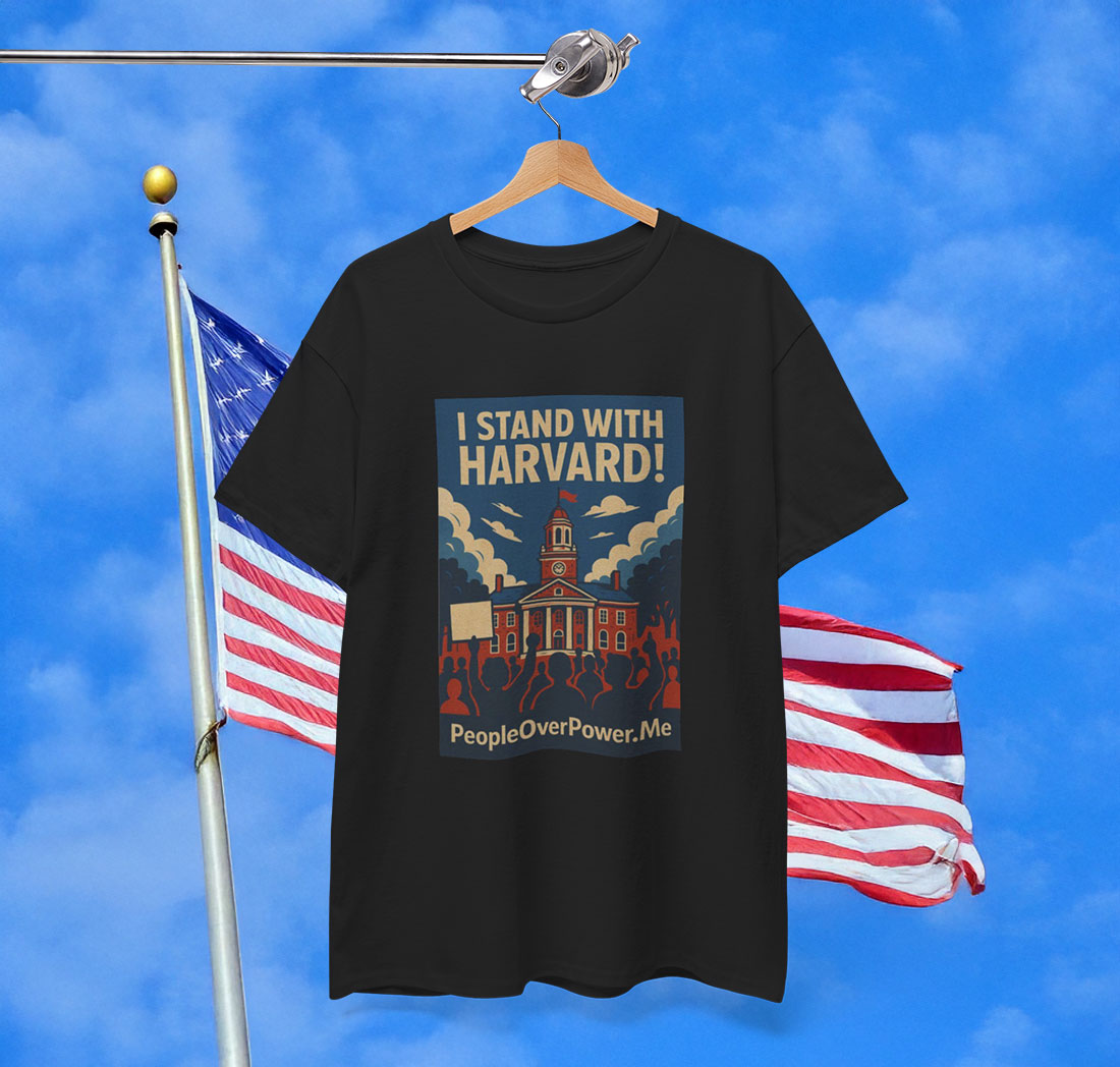 I Stand With Harvard Protest Rights Shirt
