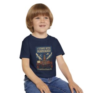 I Stand With Harvard Protest Rights T-Shirt Kid