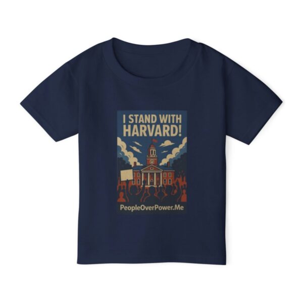 I Stand With Harvard Protest Rights T-Shirt Kid