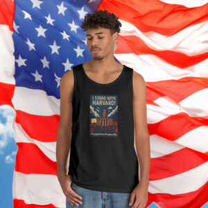 I Stand With Harvard Protest Rights Tank Top