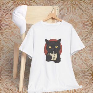 Is He Dead Yet Black Cat Anti-Trump Protest Shirt