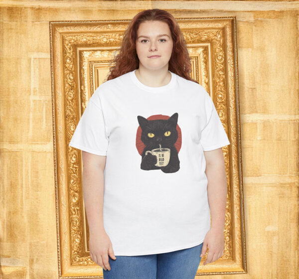 Is He Dead Yet Black Cat Anti-Trump Protest Shirt