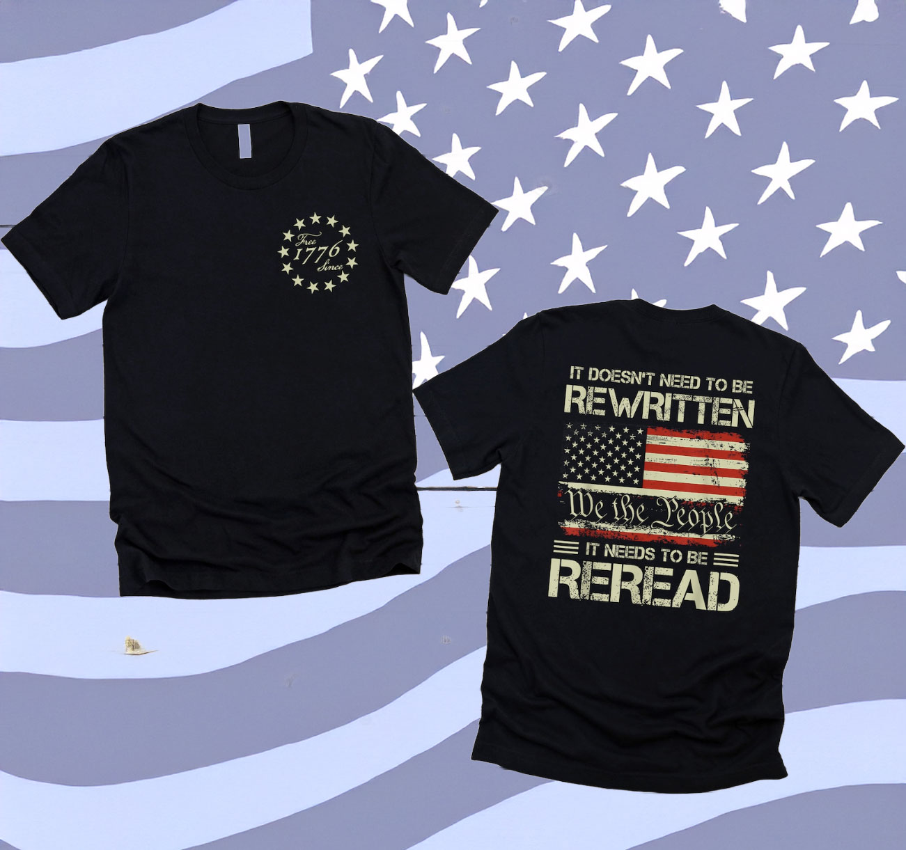 It Doesn't To Be Rewritten It Needs To Be Reread Shirt Anti TrumpIt Doesn't To Be Rewritten It Needs To Be Reread Shirt Anti Trump