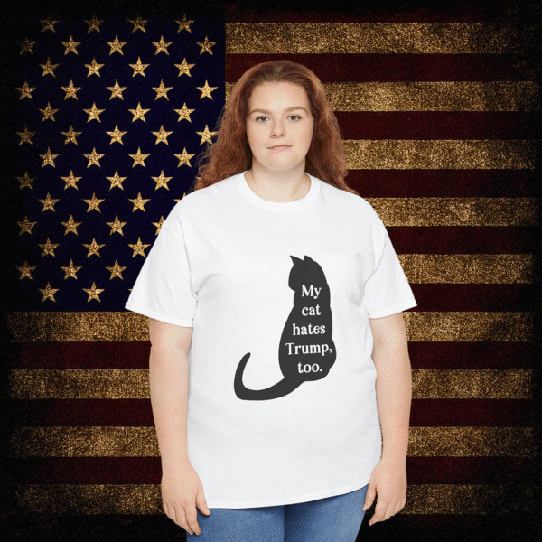 My Cat Hates Trump Shirt Anti Trump