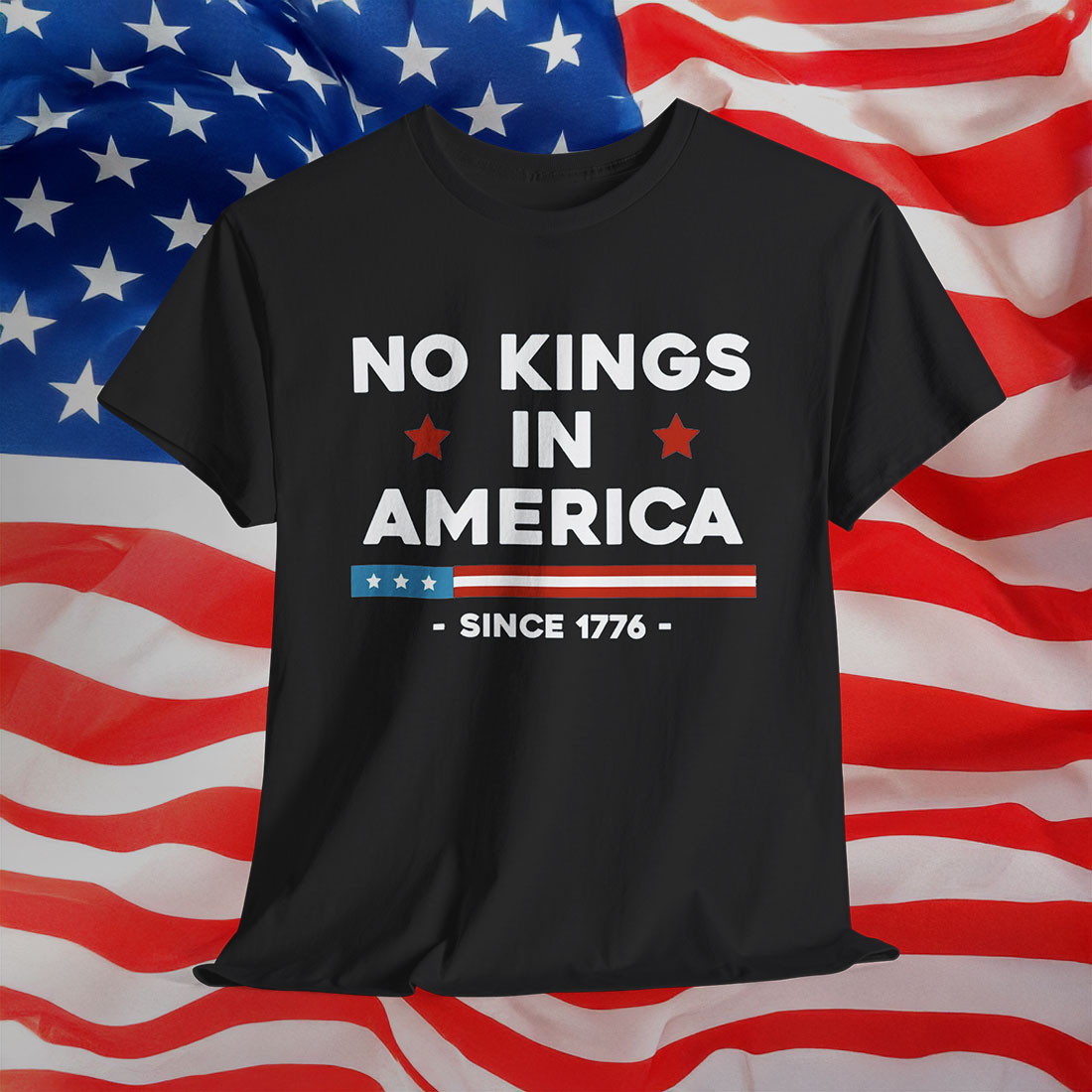 No Kings In America Anti-Trump Shirt