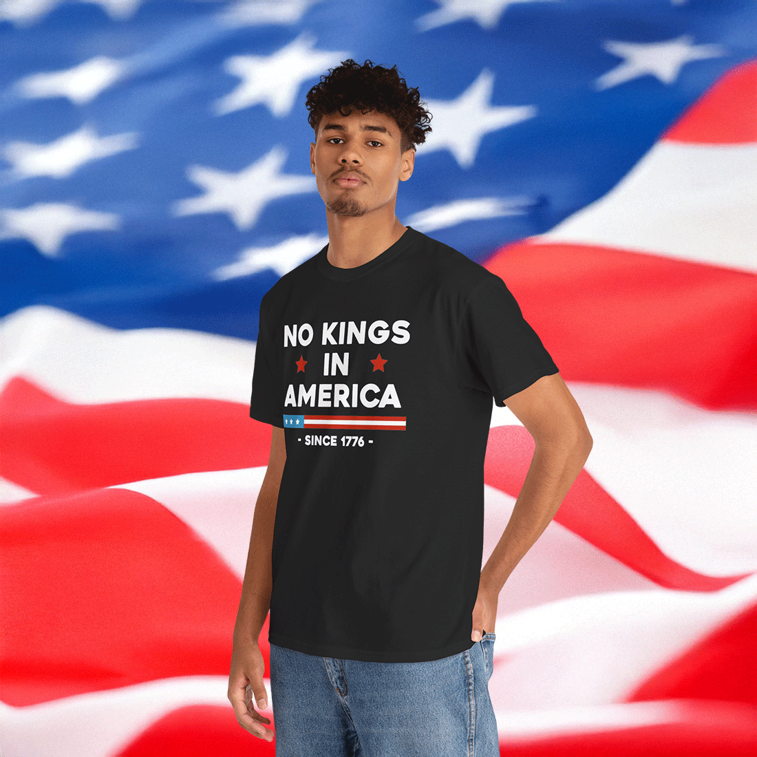 No Kings In America Anti-Trump Shirt