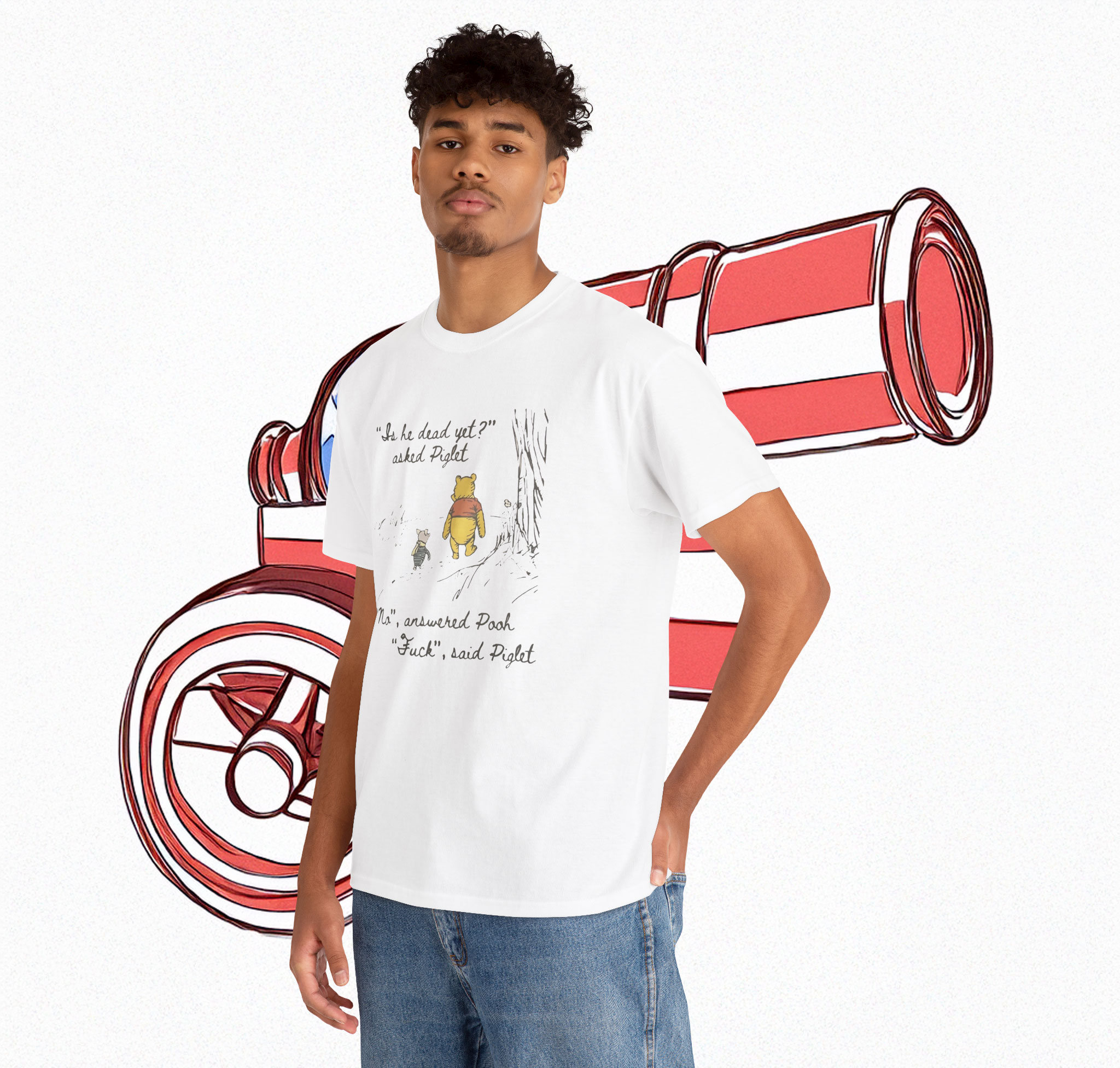 Pooh Funny Anti Trump Is He Dead Yet Shirt