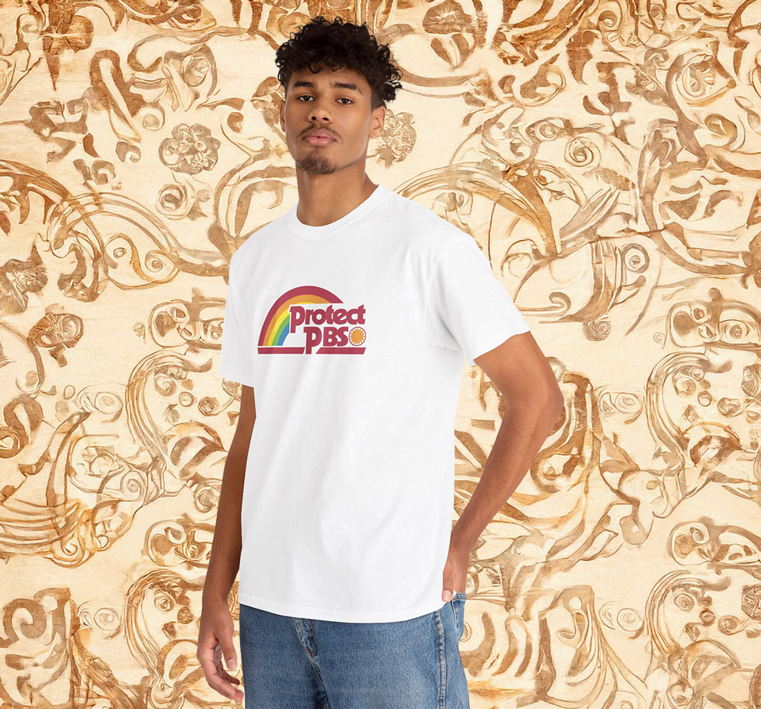 Protect PBS Save Public Broadcasting Shirt Anti Trump