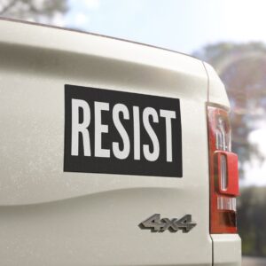 RESIST Anti Trump Car Magnet