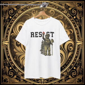 Smokey Bear Resist Shirt Anti Trump
