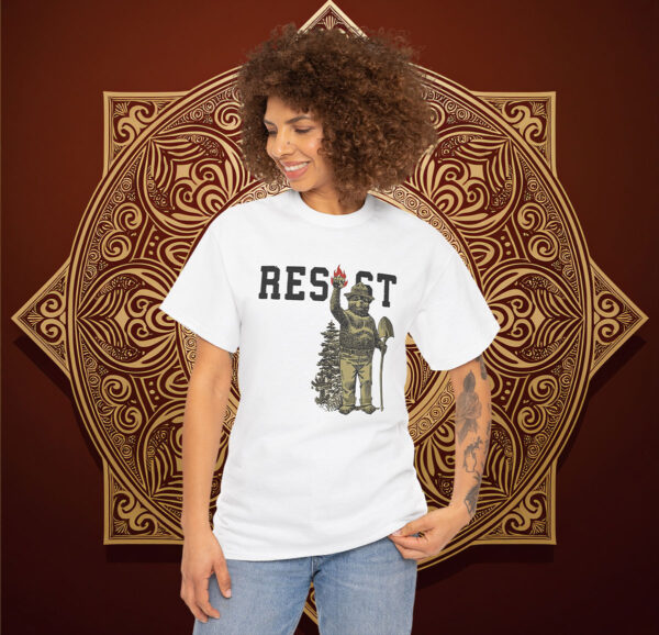 Smokey Bear Resist Shirt Anti Trump