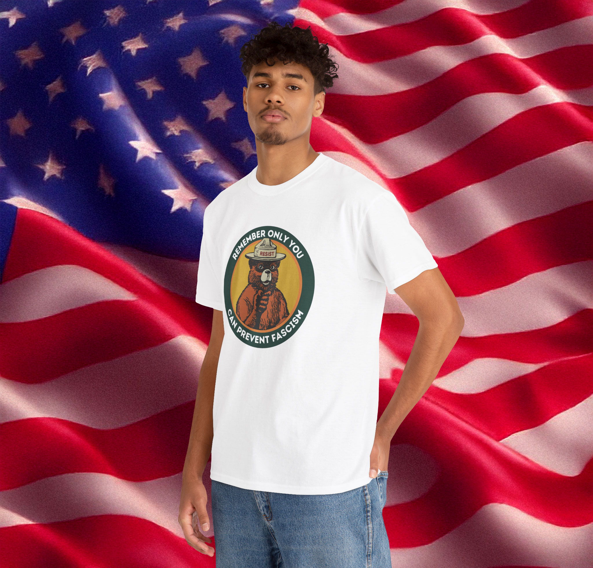 Smokey the Bear Alt National Park Anti Trump Shirt