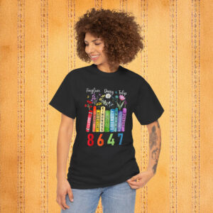 Subtle Floral Foxglove Daisy Tulip Book Lover Shirt 8647 Anti Trump