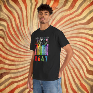 Subtle Floral Foxglove Daisy Tulip Book Lover Shirt 8647 Anti Trump