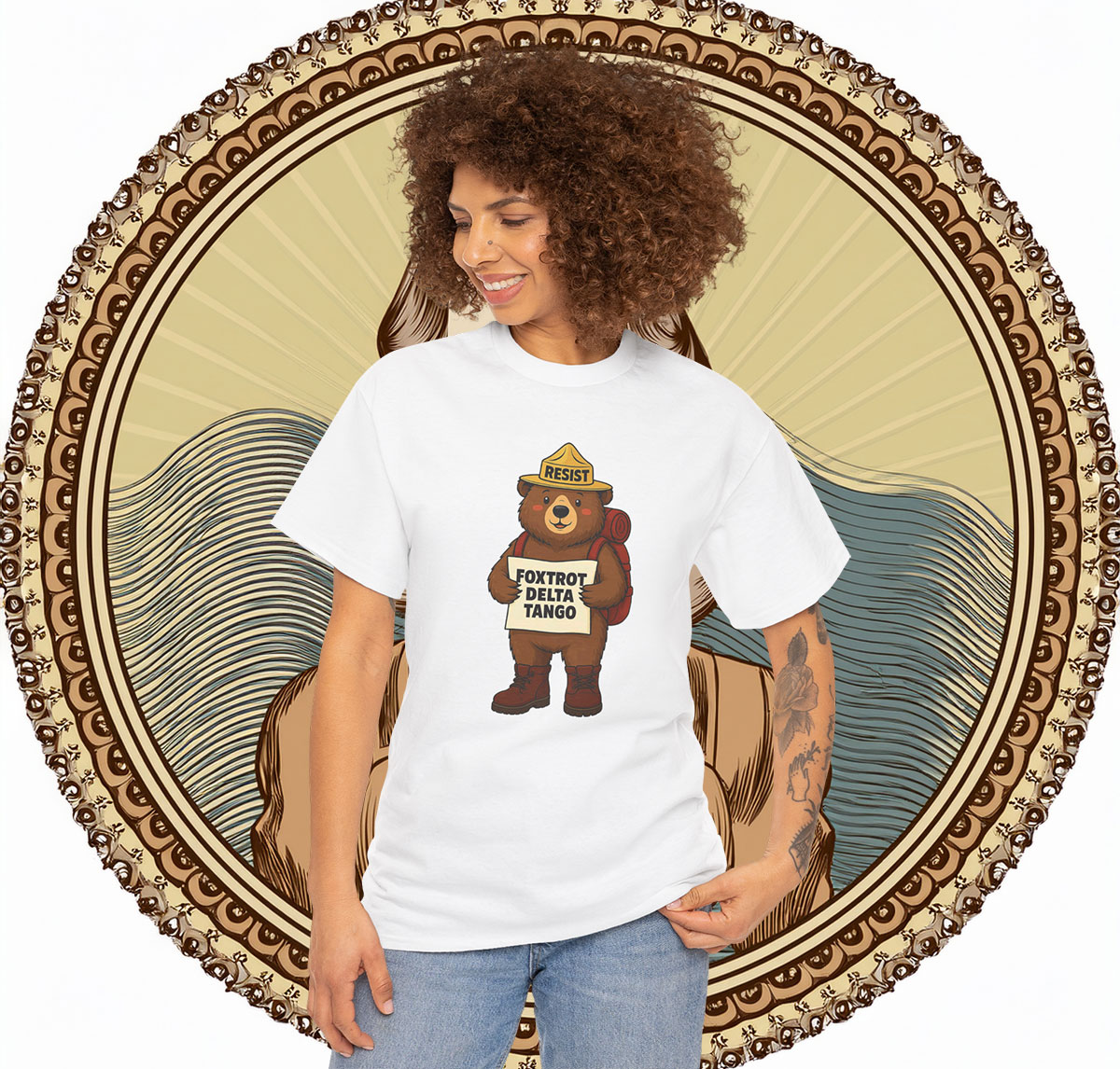 Trump Foxtrot Delta Tango Bear Shirt