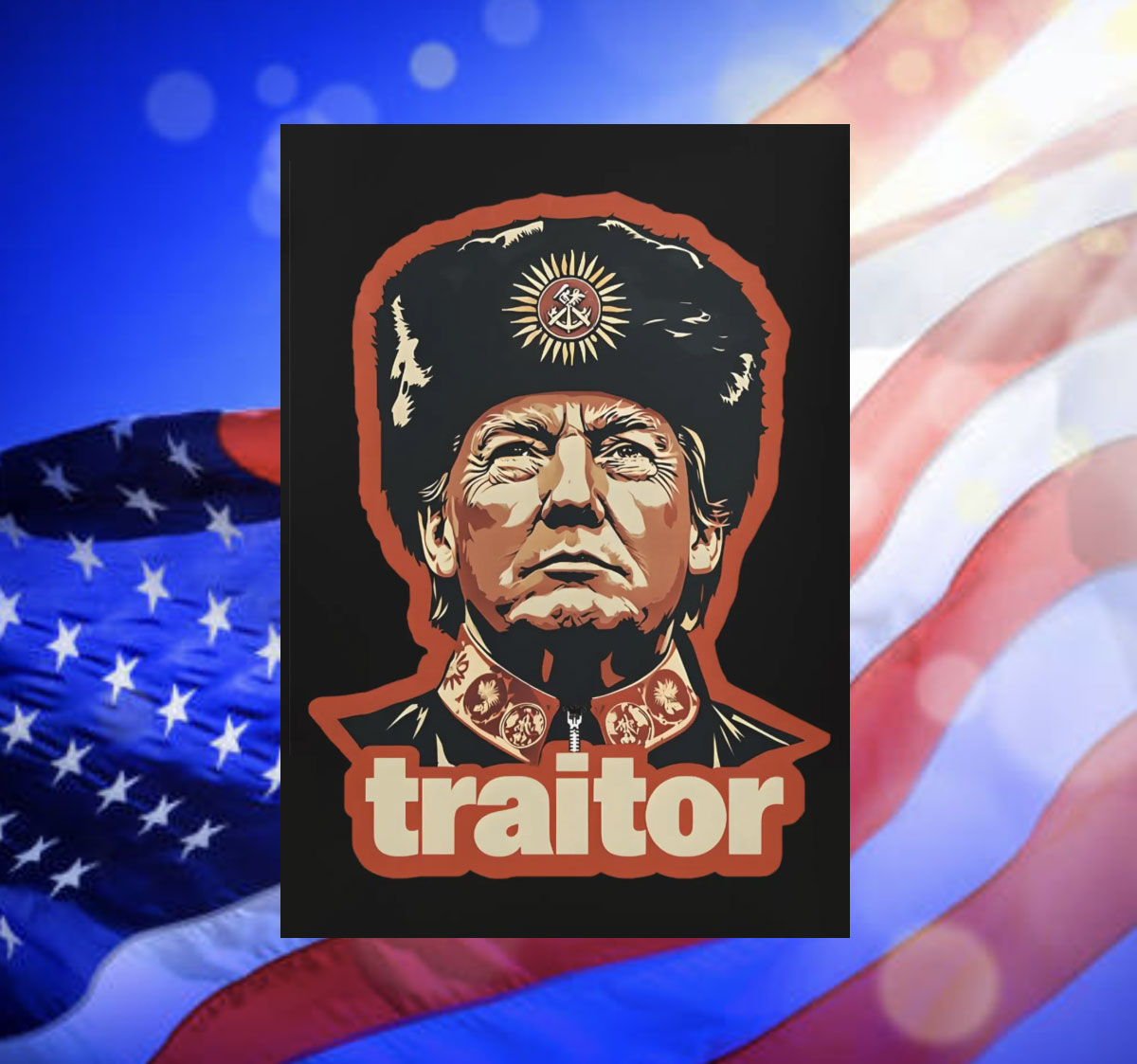 Trump Traitor Anti Trump Protest Sign