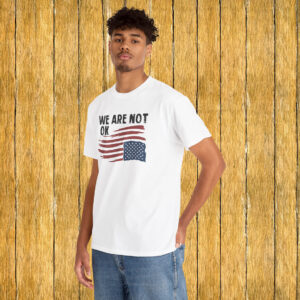 Upside down American Flag Shirt Anti Trump