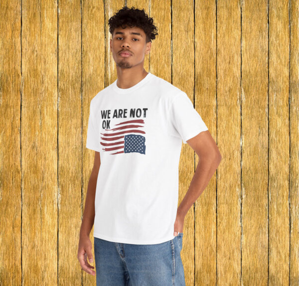 Upside down American Flag Shirt Anti Trump