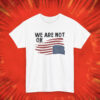 Upside down American Flag Shirt Anti Trump
