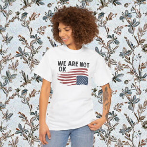 Upside down American Flag Shirt Anti Trump