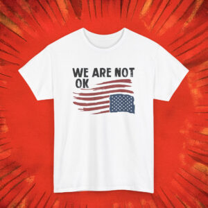 Upside down American Flag Shirt Anti Trump