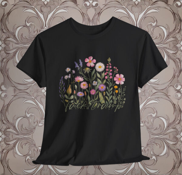 Watercolor Anti Trump Floral Shirt