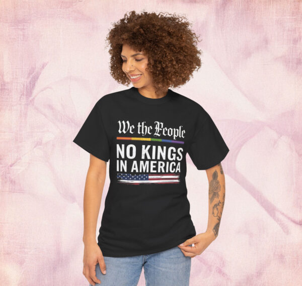 We The People No Kings in America Shirt