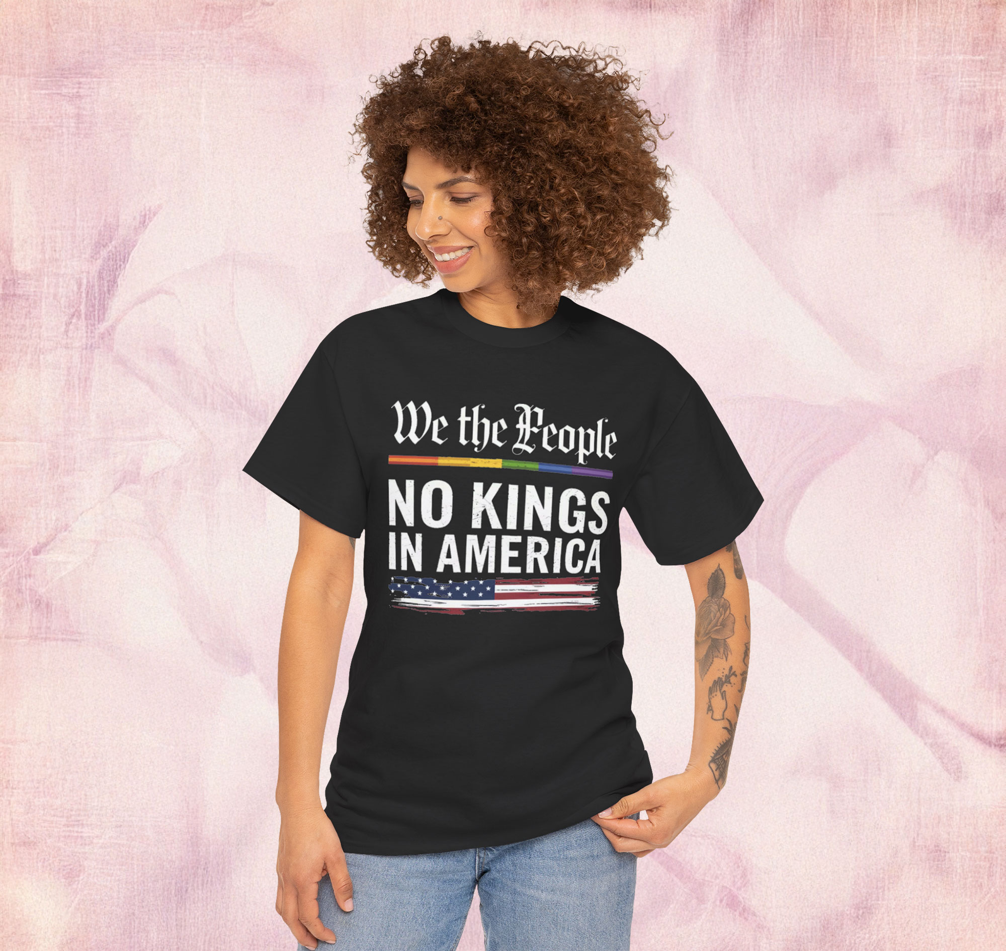 We The People No Kings in America Shirt