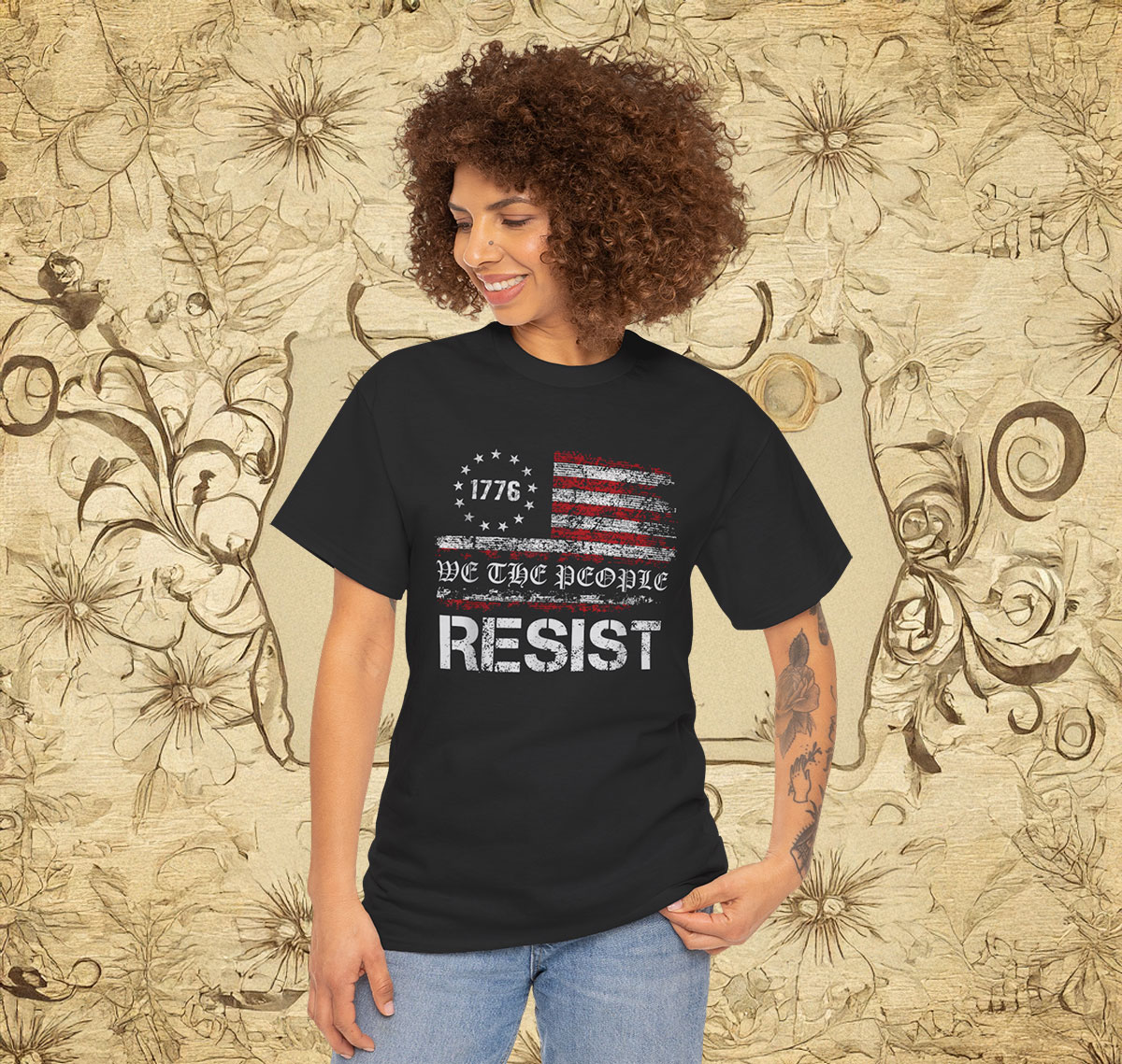 We The People Shirt Resist Trump